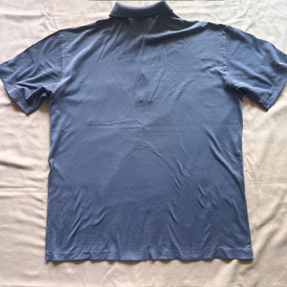 Flotta Mercantile Mens Polo XL Blue Gray Short Sleeves read - Picture 2 of 10